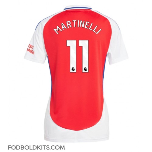 Arsenal Gabriel Martinelli #11 Hjemmebanetrøje Dame 2024-25 Kortærmet